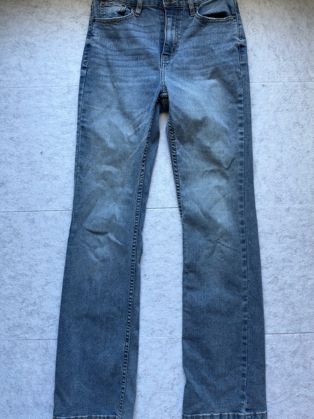 Marc New York Women's Wide-Leg Jeans in Faded Blue